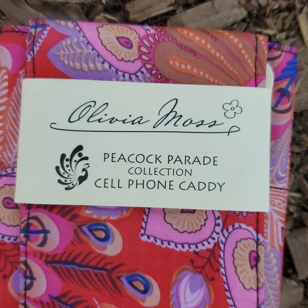 Olivia Moss Red Cell Phone Caddy